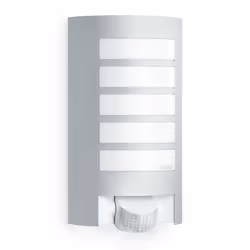 STEINEL L 12, Éclairage mural extérieur, Argent, Aluminium, IP44, II, IK03