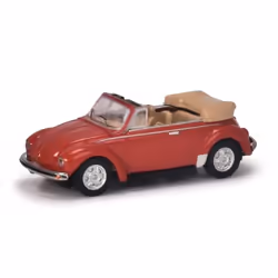 Schuco Volkswagen Beetle convertible, Modèle de voiture de ville, Pré-assemblé, 1:87, Volkswagen Beetle, Garçon/Fille, Rouge