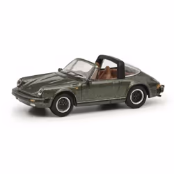 Schuco Porsche 911 Carrera 3.2 Targa, Modèle de voiture de ville, Pré-assemblé, 1:87, Porsche 911 Carrera 3.2 Targa, unisexe, ...