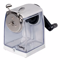 Dahle 00077-21355, Taille crayon manuel, Chrome, Transparent, Métal, Plastique, 1,2 cm, CE