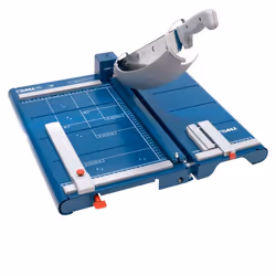 Dahle Cisaille articulée de précision avec équipement de confort, 3,5 mm, 35 feuilles, 36 cm, Pression automatique, Acier, A4