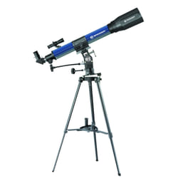 Bresser Optics 8845001 télescope Réfracteur 225x Noir, Bleu