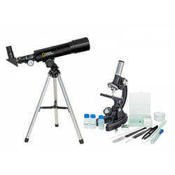 National Geographic 91-18000 télescope Réfracteur 60x Noir