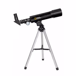 National Geographic 91-18000 télescope Réfracteur 60x Noir