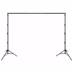 Bresser Optics D-36, Kit dérouleur fond studio, Noir, Aluminium, 3000 mm, 2600 mm, 5,6 kg