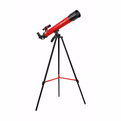 Bresser Optics 45/600 AZ, Rouge, Aluminium, 560 mm, 1,1 kg