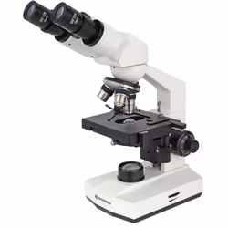 Bresser Optics BINO 40X-400X, Microscope optique, Noir, Blanc, Aluminium, Plastique, 400x, 40x, LED