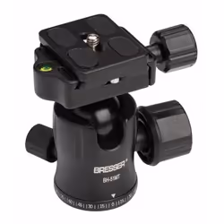 Bresser Optics BH-51MT, Clamp, Noir, Métal, 10 kg, 1/4, 3/8", 360°
