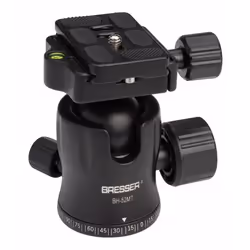 Bresser Optics BH-52MT, Clamp, Noir, Métal, 15 kg, 1/4, 3/8", 360°