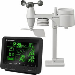 Bresser Optics 7002520CM3000 station météo numérique Noir, Blanc LED Batterie