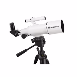 Bresser Optics CLASSIC 70/350 Réfracteur 140x Noir, Blanc