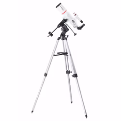 Bresser Optics Refractor 90/500 EQ3, Blanc, Aluminium, Aluminium, 750 mm, 6,9 kg