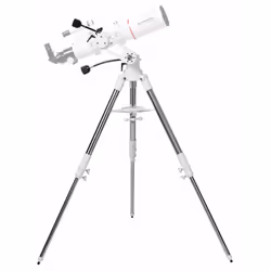 Bresser Optics 4964150 trépied Télescope 3 pieds Acier inoxydable, Blanc