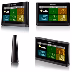 Bresser Optics 7002550CM3000 station météo numérique Noir, Gris Batterie - Vue supplémentaire 8
