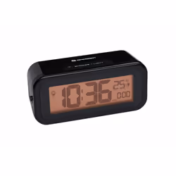 Bresser Optics MyTime Amber Réveil numérique Noir