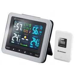 Bresser Optics 7007510 station météo numérique Argent LCD Batterie