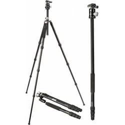 Bresser Optics BX-25 Pro trépied Caméras numériques 3 pieds Noir, Argent