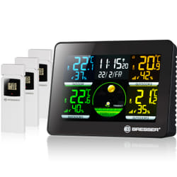 Bresser Optics 7000023 station météo numérique Noir LCD Batterie DC