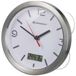 Bresser Optics MyTime Horloge à quartz Cercle Blanc