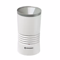 Bresser Optics 7002533 pluviomètre Sans fil Noir, Blanc