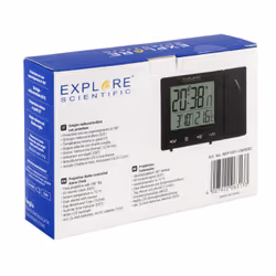 Explore Scientific RDP1001BLK réveille-matin Réveil numérique Noir - Vue supplémentaire 4