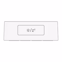 Explore Scientific RDC1005WHT réveille-matin Réveil numérique Blanc - Vue supplémentaire 4