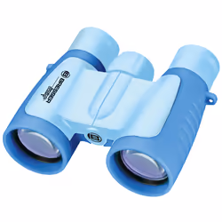 Bresser Optics Jumelles pour Enfants BRESSER JUNIOR 3x30 en différentes Couleurs bleu, 3x, 3 cm, Bleu, Bleu clair, 110 g