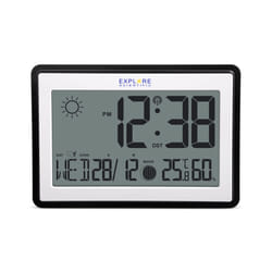 Explore Scientific RDC8002 station météo numérique Noir, Blanc LCD Batterie