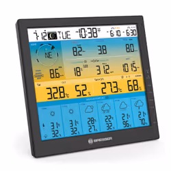 Bresser Optics 7003220 station météo numérique Noir LCD Batterie/Solaire Wifi - Vue supplémentaire 7
