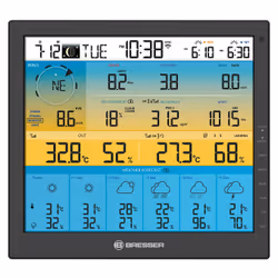Bresser Optics 7003220 station météo numérique Noir LCD Batterie/Solaire Wifi - Vue supplémentaire 8