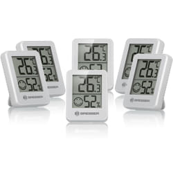 Bresser Optics 7000015GYE000 hygromètre et psychromètre Intérieure Hygromètre électronique Blanc