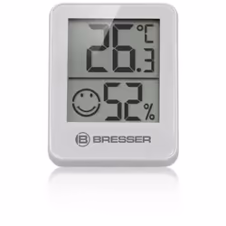 Bresser Optics 7000015GYE000 hygromètre et psychromètre Intérieure Hygromètre électronique Blanc