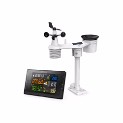 Station Météo Bresser 7003360 La station météo Bresser WiFi Profi-WSC avec capteur 7-en-1 est un outil idéal pour effectuer d ...