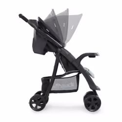 Hauck SHOPPER NEO II Poussette classique 1 siège(s) Noir, Argent