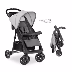 Hauck SHOPPER NEO II Poussette classique 1 siège(s) Noir, Gris - Vue supplémentaire 5