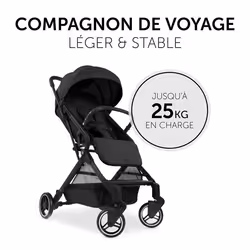 Hauck Travel N Care Landau avec système de voyage 1 siège(s) Noir