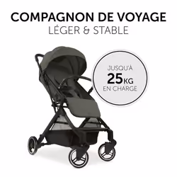 Hauck Travel N Care Landau avec système de voyage 1 siège(s) Olive
