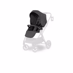 Hauck Vision X Set Landau avec système de voyage 1 siège(s) Noir