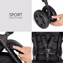 Hauck SPORT Diable léger 1 siège(s) Noir, Bleu - Vue supplémentaire 6