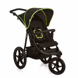 Hauck Runner, Ciel de lit, unisexe, Roues pleines, Pliable, Noir