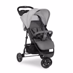 Hauck CITI NEO 3, Ciel de lit, Diable léger, unisexe, Pliable, Noir, Gris