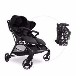 Hauck SWIFT X DUO Poussette double 2 siège(s) Noir - Vue supplémentaire 4