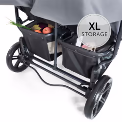 Hauck Roadster Duo SLX Poussette double 2 siège(s) Gris - Vue supplémentaire 9