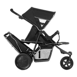 Hauck Freerider Shop n Drive Poussette avec système de voyage 2 siège(s) Noir, Gris