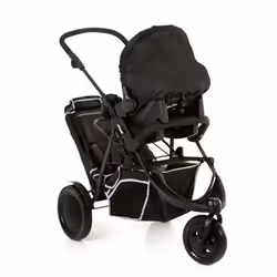 Hauck Freerider Shop n Drive Poussette avec système de voyage 2 siège(s) Noir, Gris - Vue supplémentaire 4
