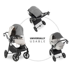 HAUCK Pare-soleil poussette universel - Sunshade - gris