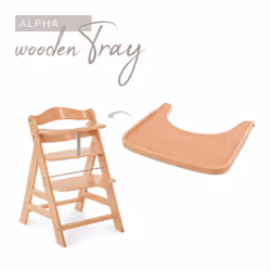 Hauck Alpha wooden tray Plateau de chaise haute Bois - Vue supplémentaire 7
