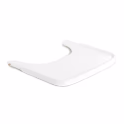 Hauck Alpha Wooden Tray, Plateau de chaise haute, Blanc, Bois, Monochromatique, Garçon/Fille, 0,5 an(s)