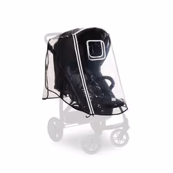 Hauck 550779, Raincover, Noir, Monochromatique, Chancelière pour bébé, Garçon/Fille, 470 mm