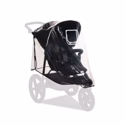 Hauck 550786, Raincover, Noir, Monochromatique, Chancelière pour bébé, 580 mm, 480 mm